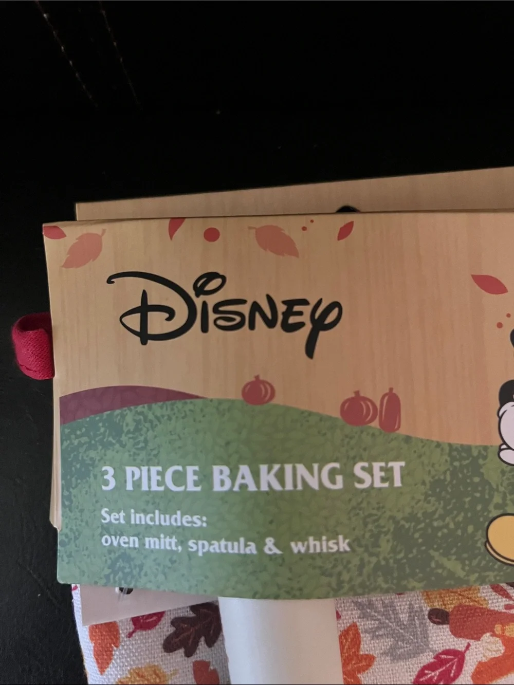 Disney baking trio